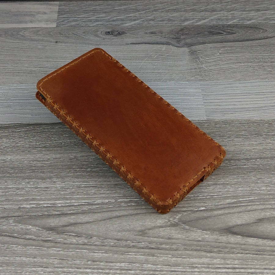 Bao Da Rút Dạng Hộp Iphone Xr Da Bò Sáp