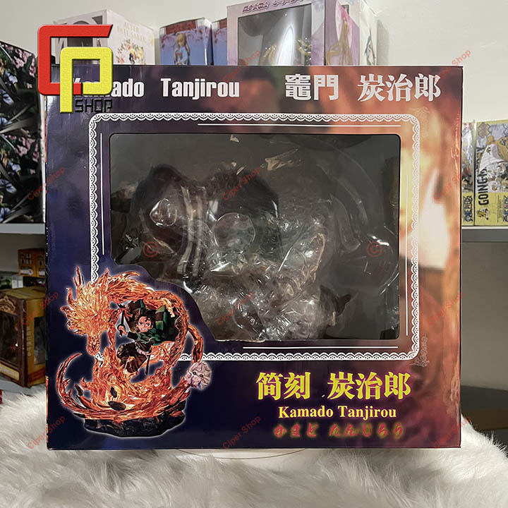 Mô hình Kamado Tanjirou Led - Figure Kamado Tanjiro Ghost Slayer