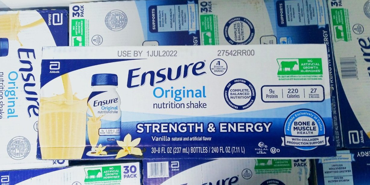 Sữa ensure nước Ensure Original Nutrition Shake - giúp hồi phục sức khỏe cho người gầy, người suy dinh dưỡng, người  già - QuaTangMe Extaste