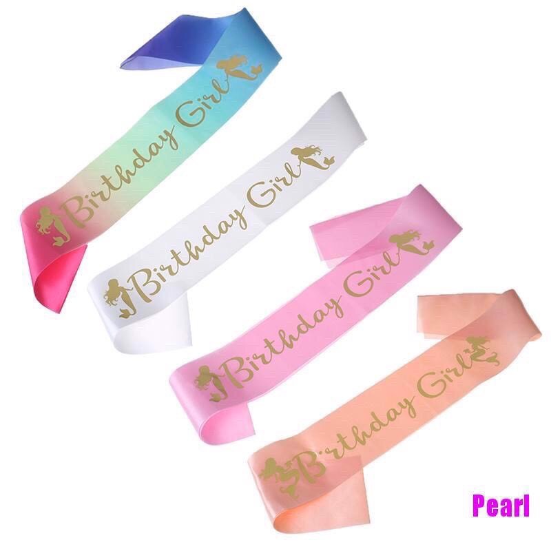 Dây đeo chéo sinh nhật kỳ lân cho bé - Birthday sash unicorn upkp19