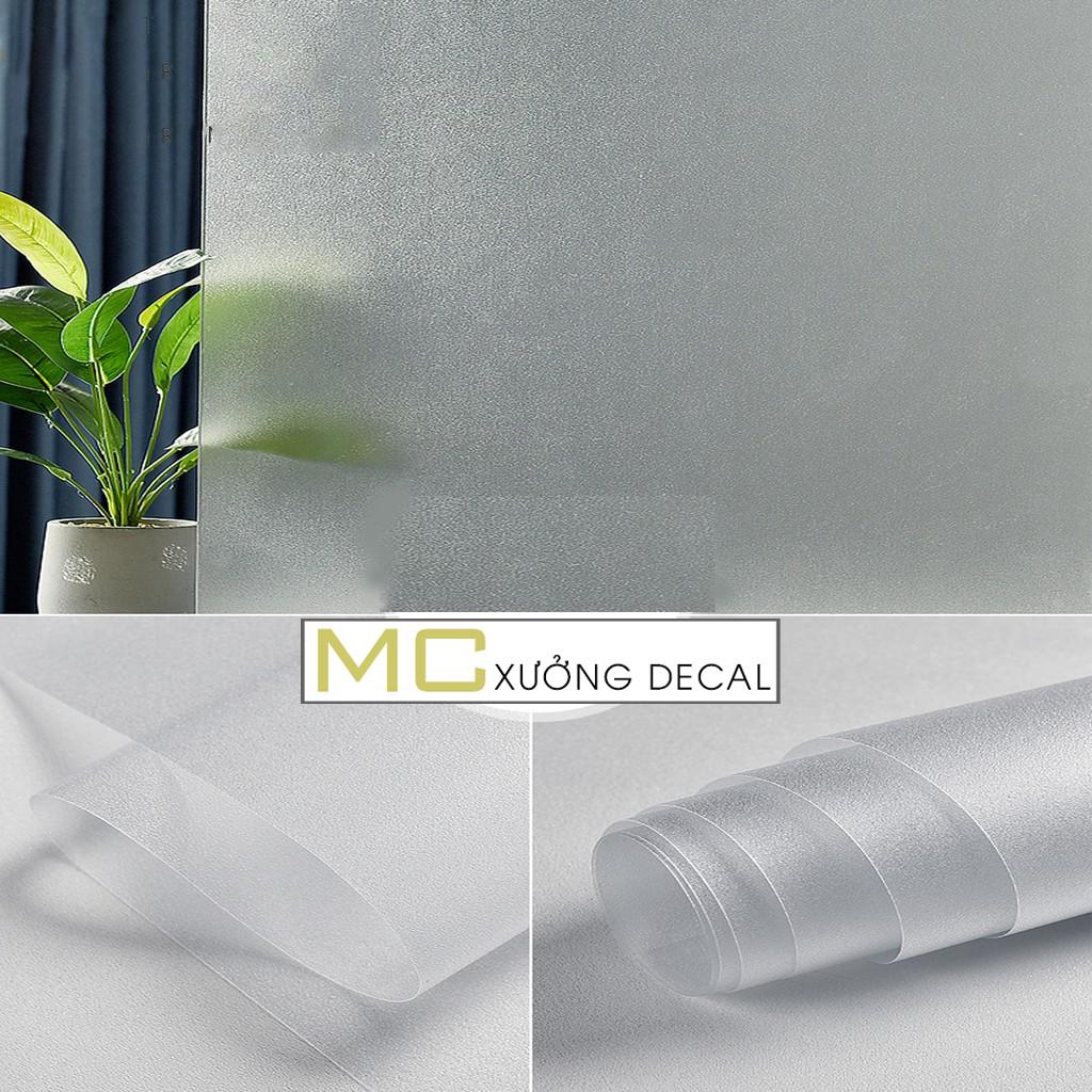 Giấy decal dán Kính Cát Mờ mẫu nhám T060 Khổ 1m2 x1m làm mờ kính