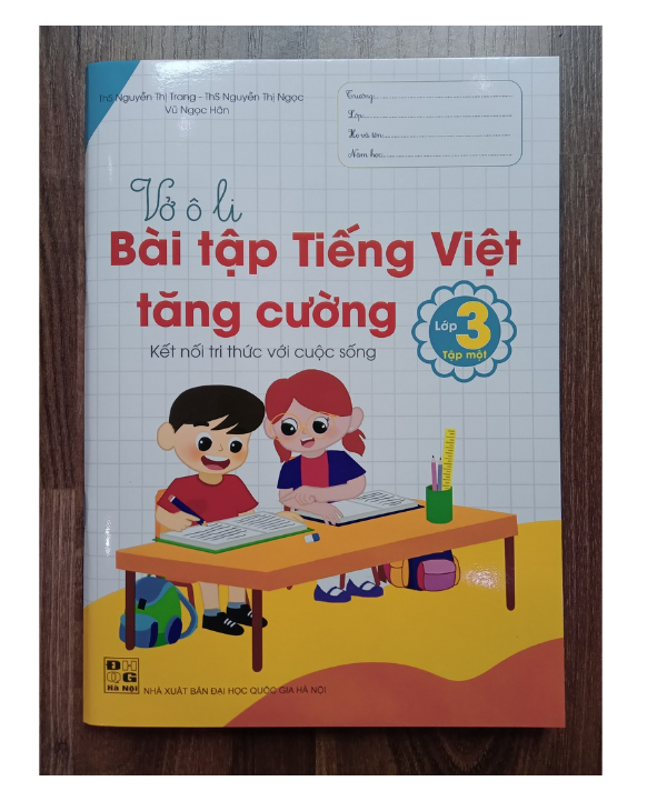 Sách - Vở Ô li Bài Tập Tiếng Việt Tăng Cường lớp 3 - tập 1 ( Kết Nối )