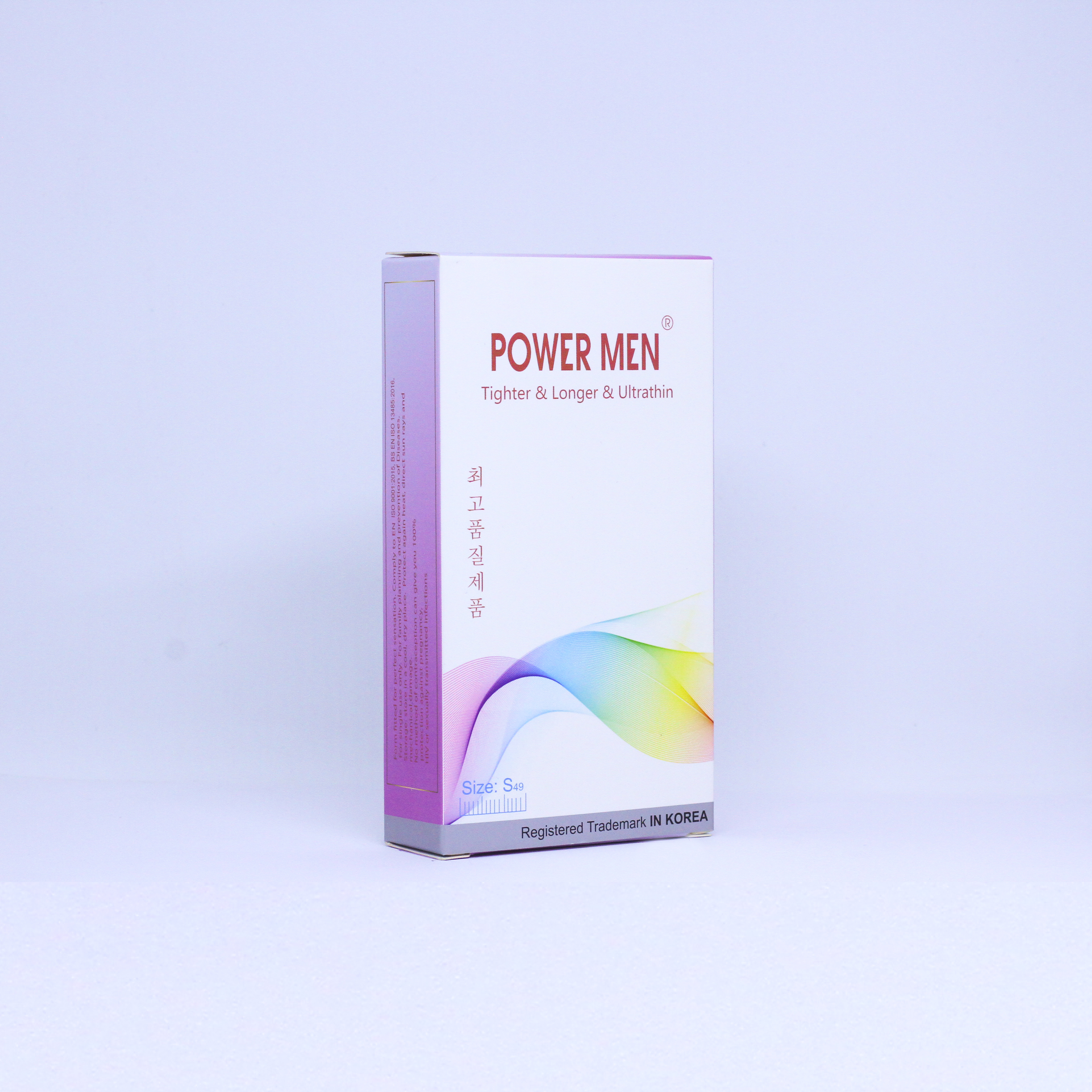 Bao cao su Ôm sát Siêu mỏng Powermen Kéo dài thời gian quan hệ cho Nam