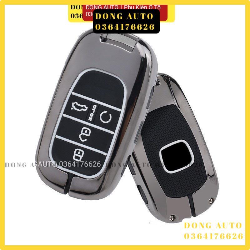 Ốp Khóa Kim Loại Honda City 4 nút -2022 loại mới - Ốp Thể Thao Hợp Kim Cao Cấp Dong Auto