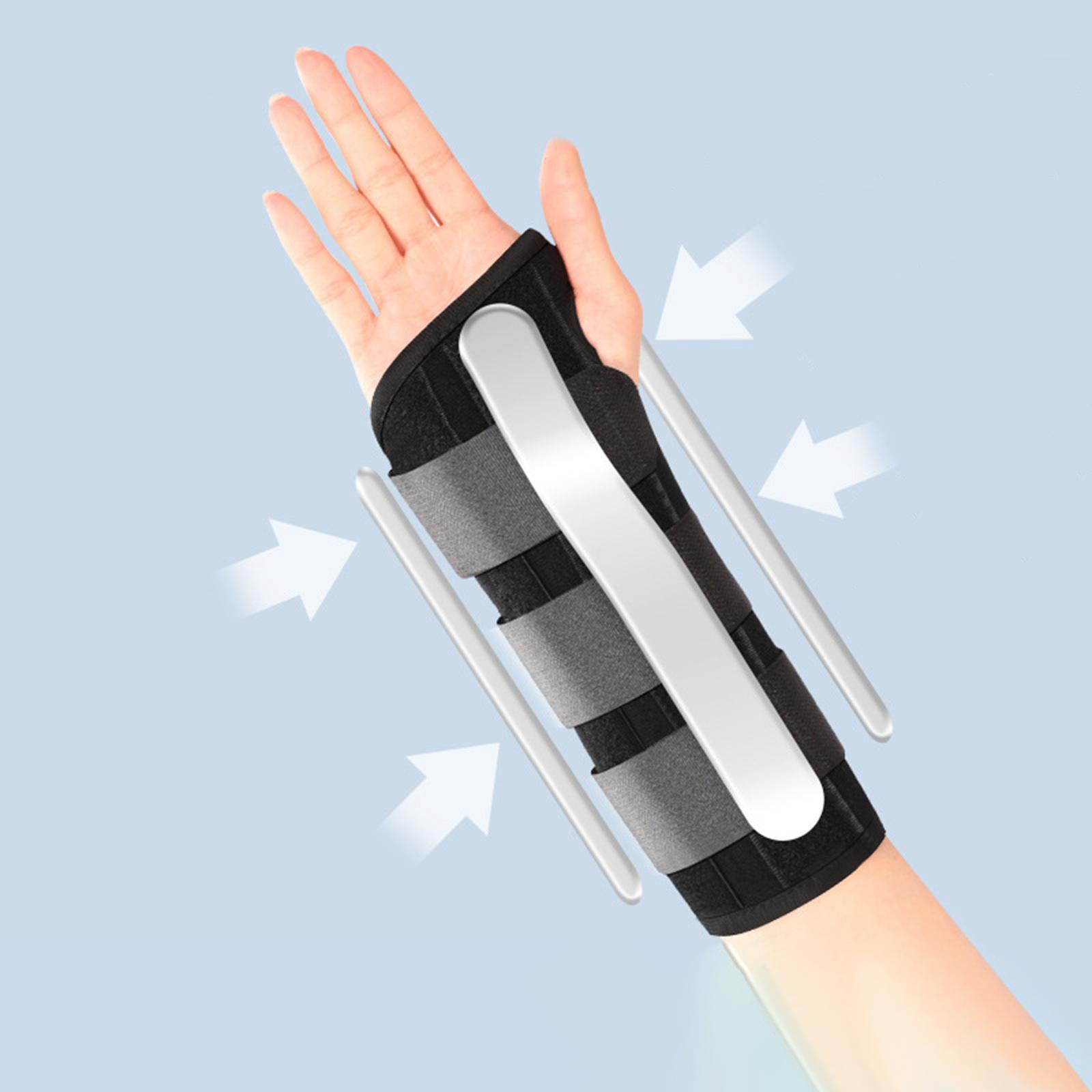 Wrist Carpal Tunnel with 3 Straps Wrist Splint Wrist Support Left