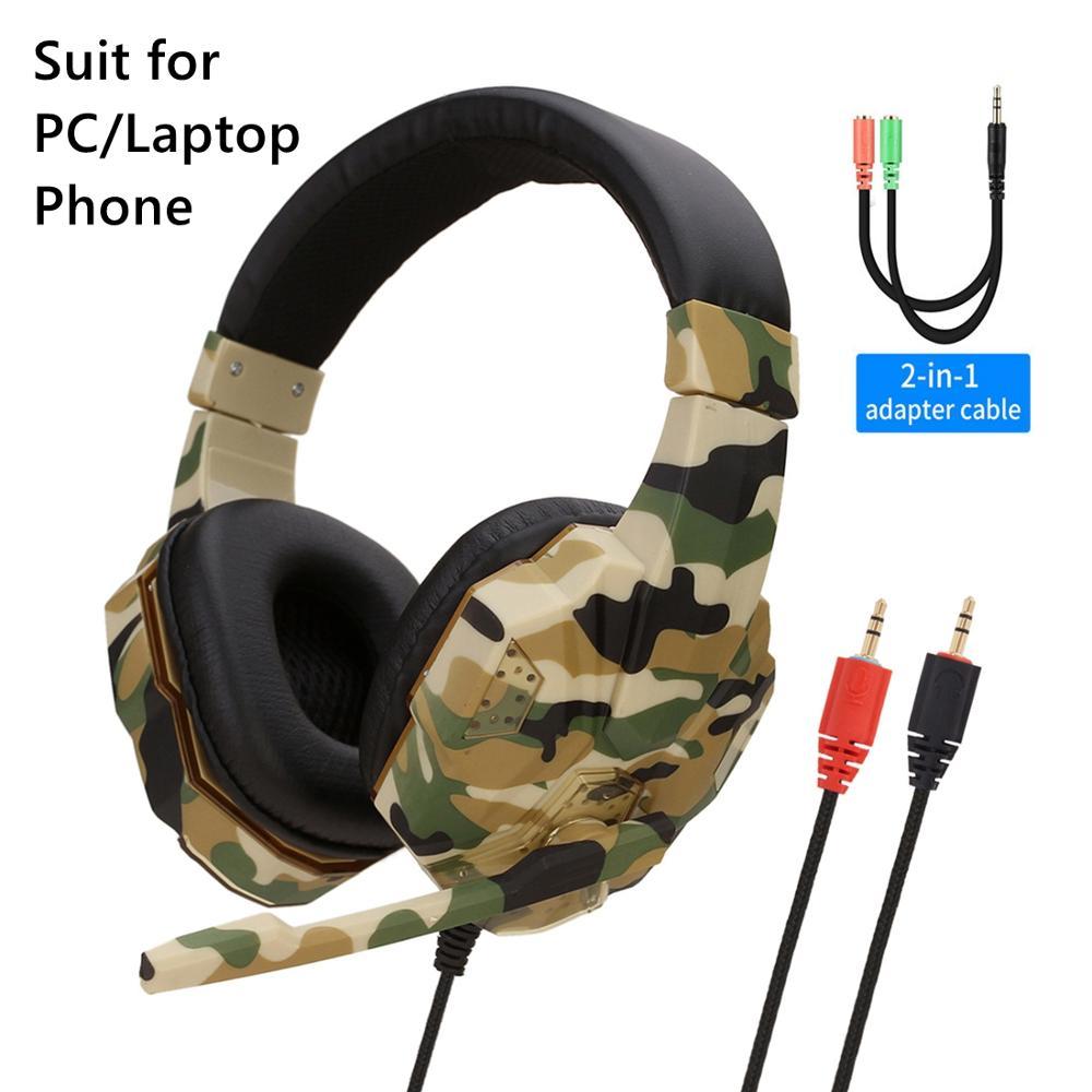 Máy Tính Máy Tính Game Thủ Headphone Có Mic LED Tiếng Ồn Hủy To-Âm Thanh Điện Thoại Tai Nghe Chơi Game Cho PS4 PS5 Tai Nghe Chụp Tai âm Nhạc Mũ Bảo Hiểm