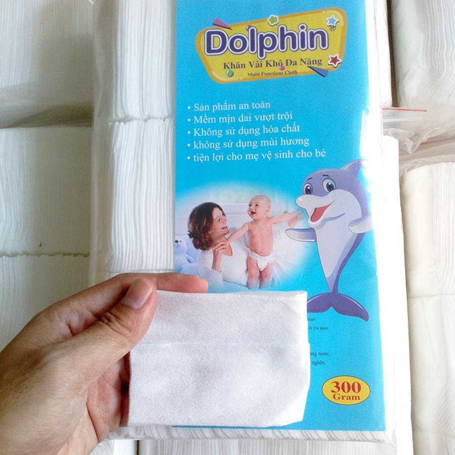 Khăn ướt và khăn khô cao cấp Dolphin