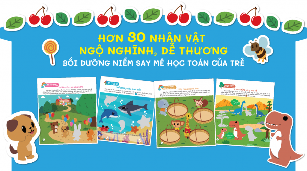 Sách Bóc Dán Bé Vui Học Toán- Sticker vui nhộn cho bé chăm chỉ học toán, sách dành cho mẹ và bé từ 3-12 tuổi- NXB Lao Động