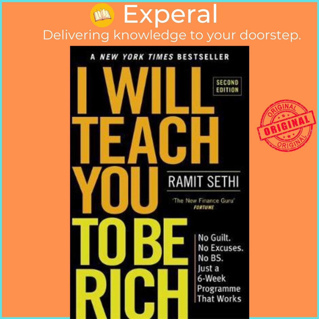 Sách - I Will Teach You To Be Rich Second Edition - By Ramit Sethi Uk Edition, Paperback