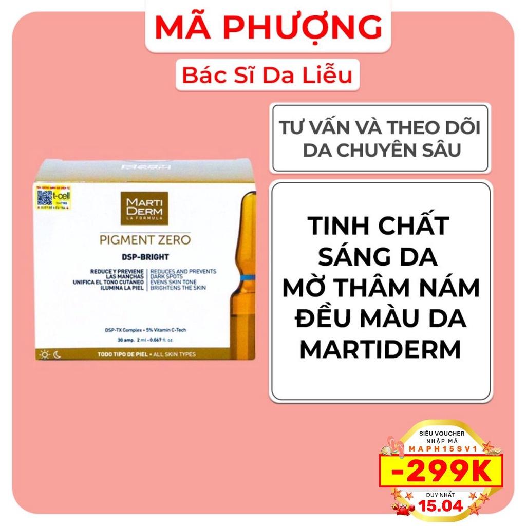 MARTIDERM PIGZERO DSP BRIGHT Ampoule dưỡng sáng đều màu da ỐNG LẺ