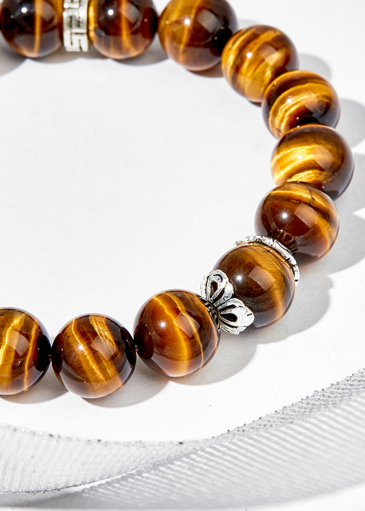 Vòng tay đá thiên nhiên charm phật size hạt 10mm - Ngọc Quý Gemstones