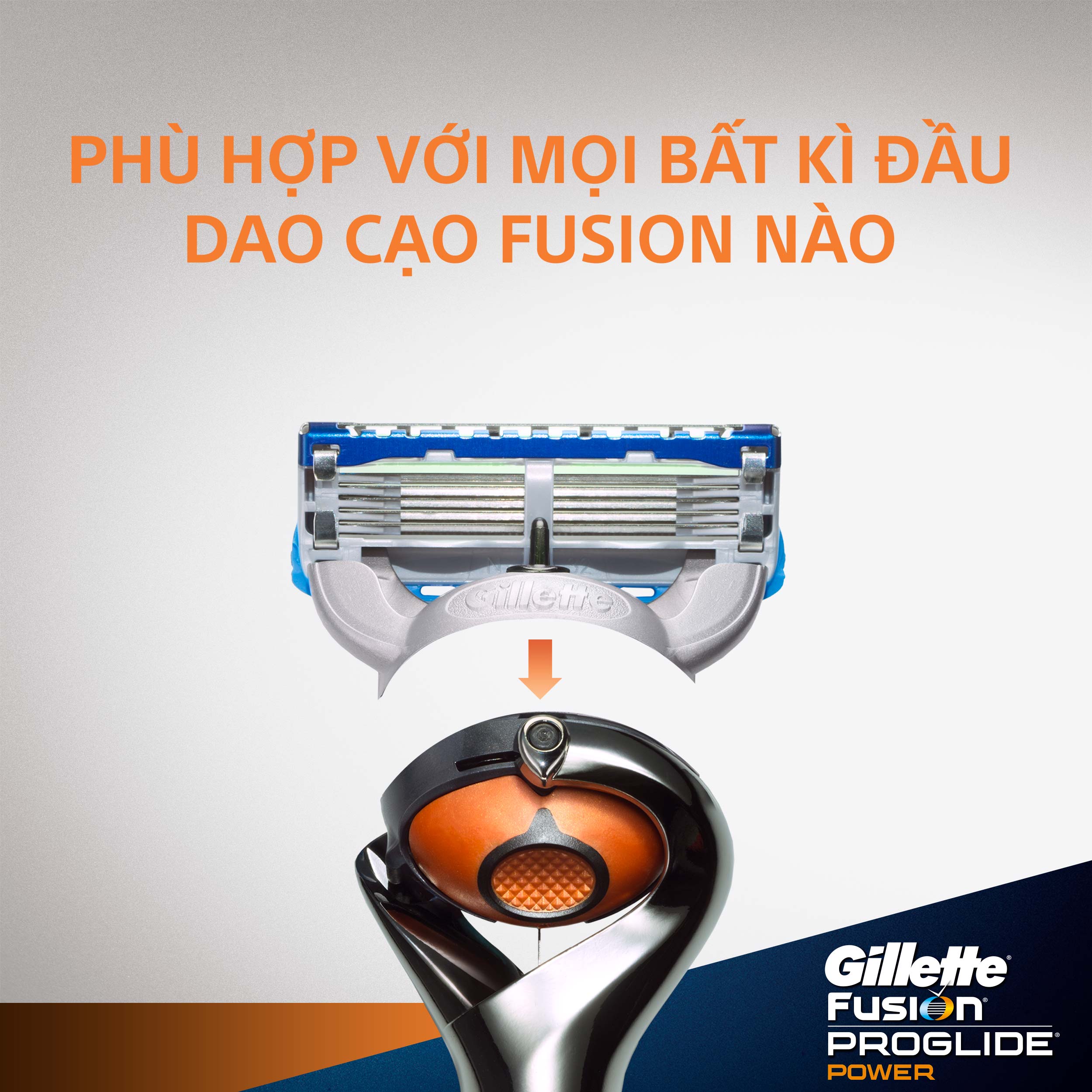 Lưỡi Dao Cạo Râu GILLETTE Fusion ProGlide (Vĩ 2 Lưỡi)