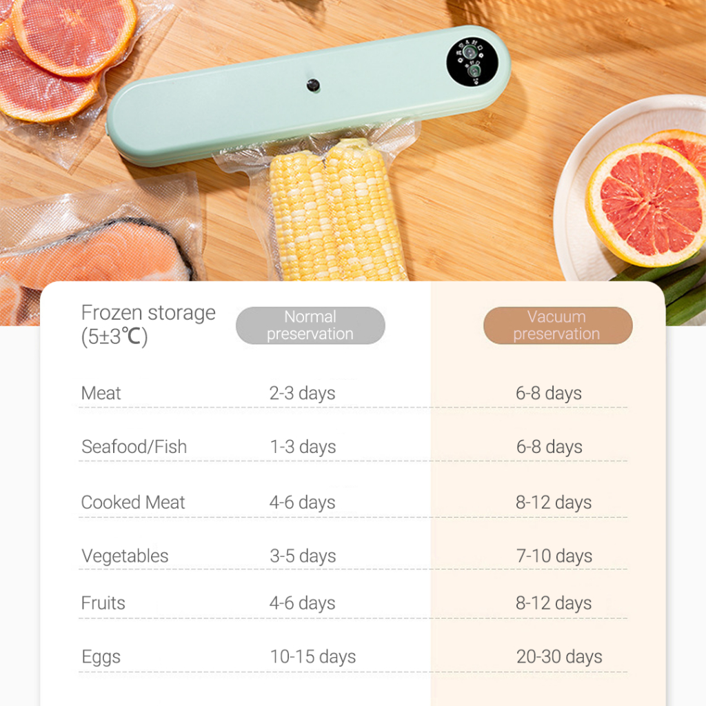 Xiaomi youpin Máy Hút Chân Không 50kpa Rộng 30cm Bảo Quản Thực Phẩm Hàng nhập khẩu