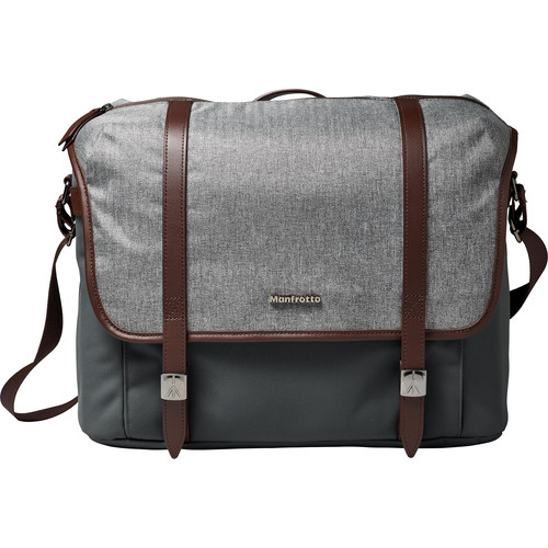 TÚI MÁY ẢNH MANFROTTO LIFESTYLE WINDSOR MESSENGER S | Hàng Chính Hãng