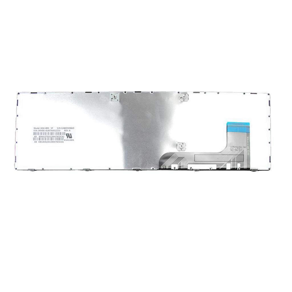 SP Layout Backlit Keyboard Replacement for 100-15IBY Black