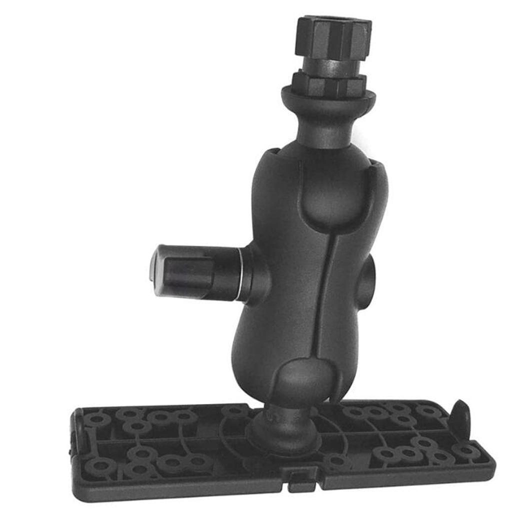 Fish Finder Mount Nylon Ball-Mount Holder Bracket Rack Swivel Mounting Plate