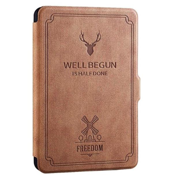 Combo Máy Đọc Sách Kindle Paperwhite Gen 10 và Bao da WELL BEGUN