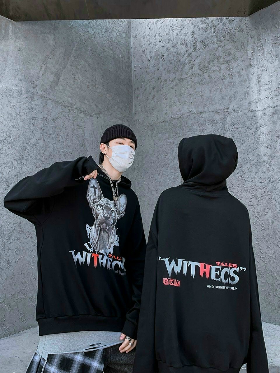 Áo Khoác HOODIE WITHECS Unisex - KN82