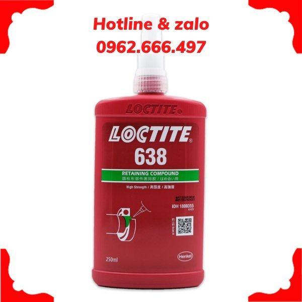 Keo chống xoay loctite 638 250ml