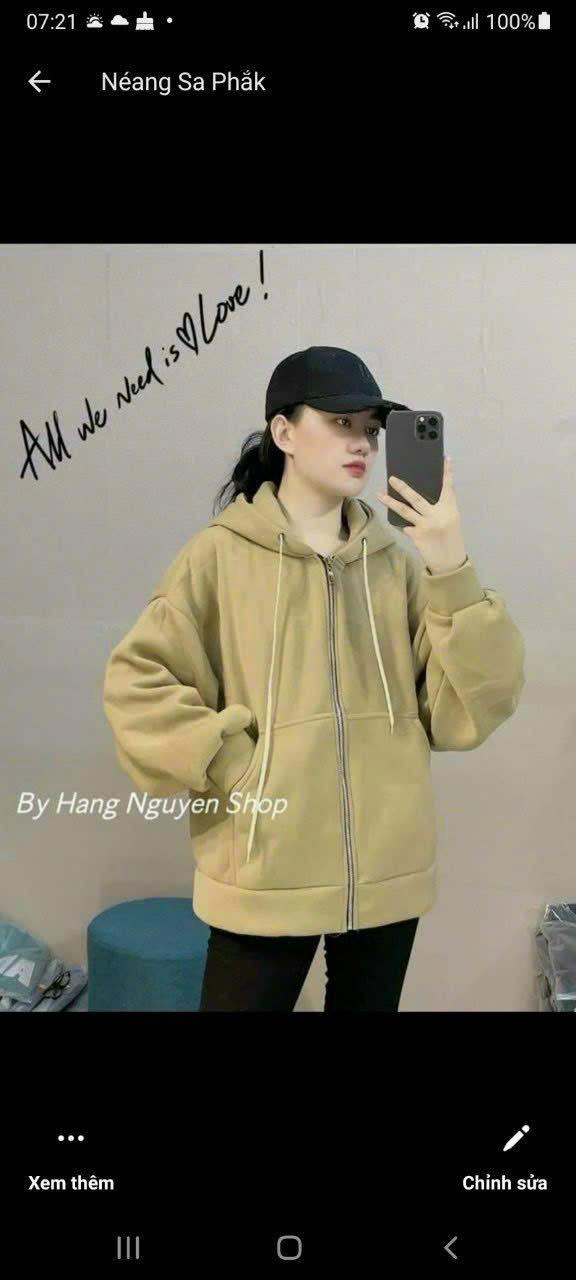 [FREESHIP] Áo Khoác Hoodie Nỉ Nữ Phối Dáng Form Rộng Siêu Đẹp Chất Liệu Vải Dày Dặn Mềm Mịn Hàng Hot Trend HTM FASHION - Nâu Đậm