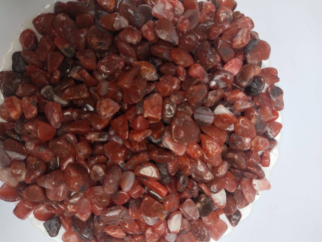 Thạch anh đỏ vụn tự nhiên