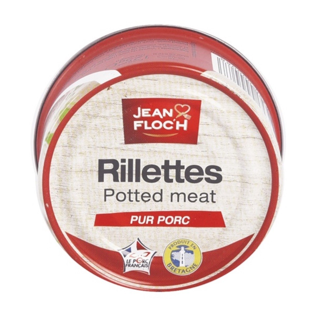 Pate thịt sợi Rilletes Jean Floch 125g - Pháp