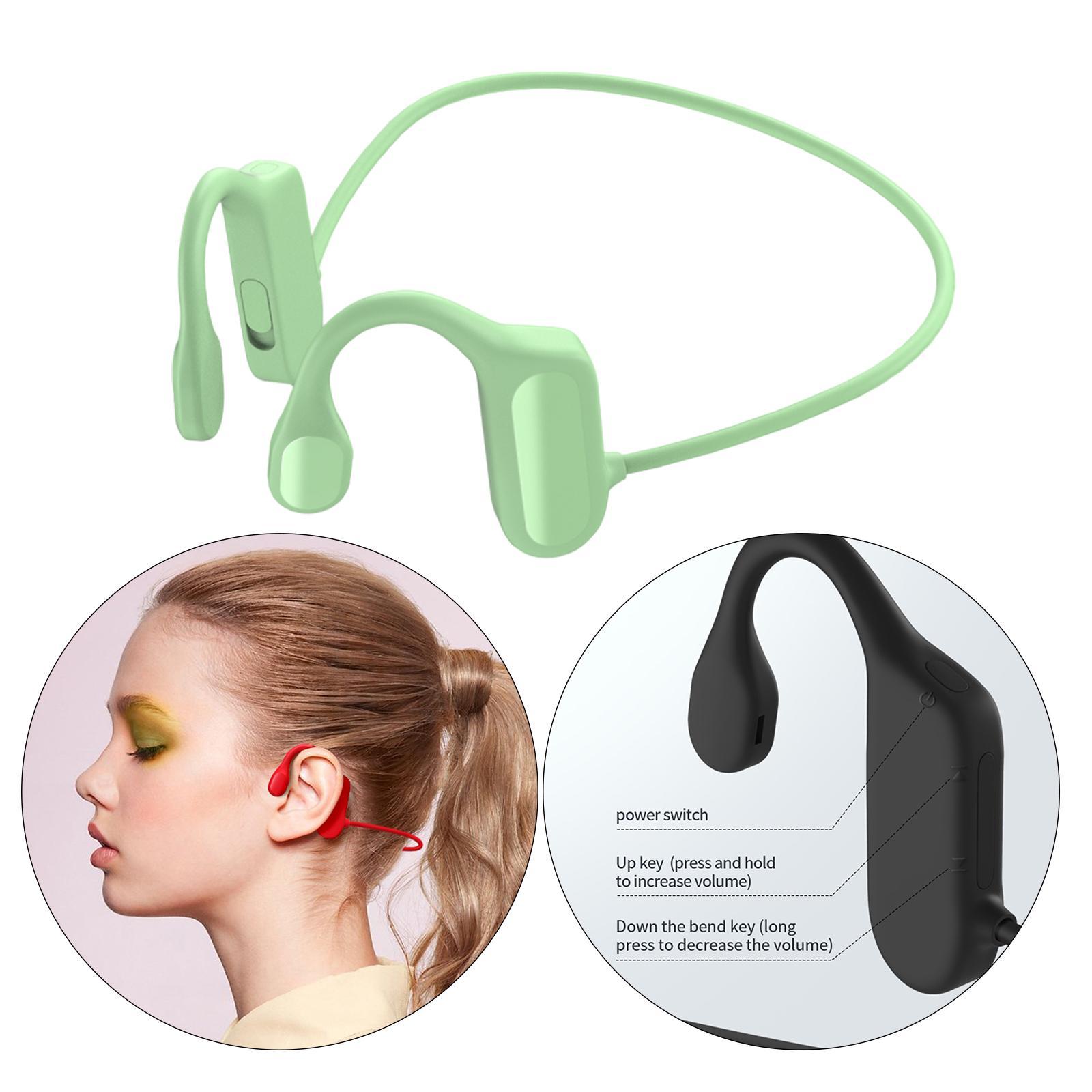 Wireless Headphones 170mAh Double Ears Waterproof for Swimming Sport Indoor