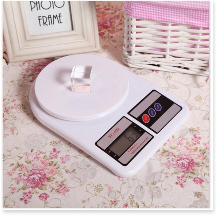 Cân điện tử cân nhà bếp cân tiểu ly Electronic Kitchen Scale 10kg SF 400