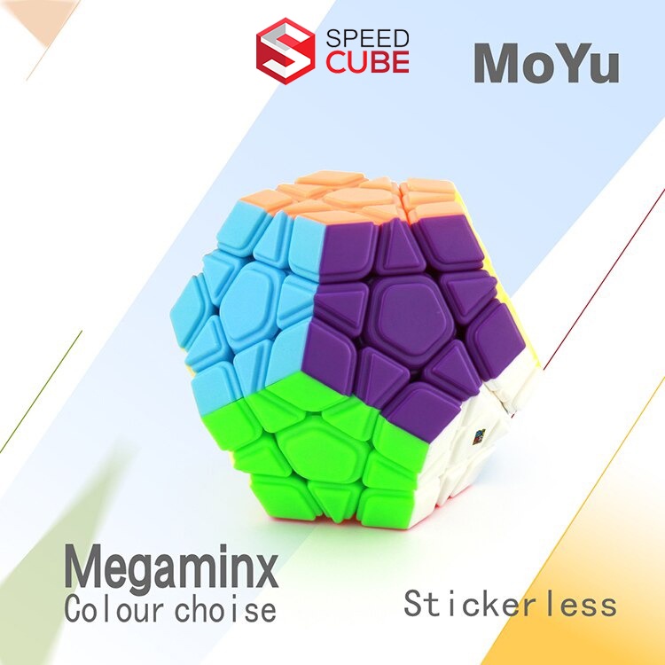 Rubik MoYu Meilong Megaminx Stickerless Biến Thể 12 Mặt