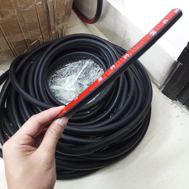 5 MÉT Gioăng cao su, ron cao su, gioăng chống ồn xe hơi chữ D chống ồn, chống bụi