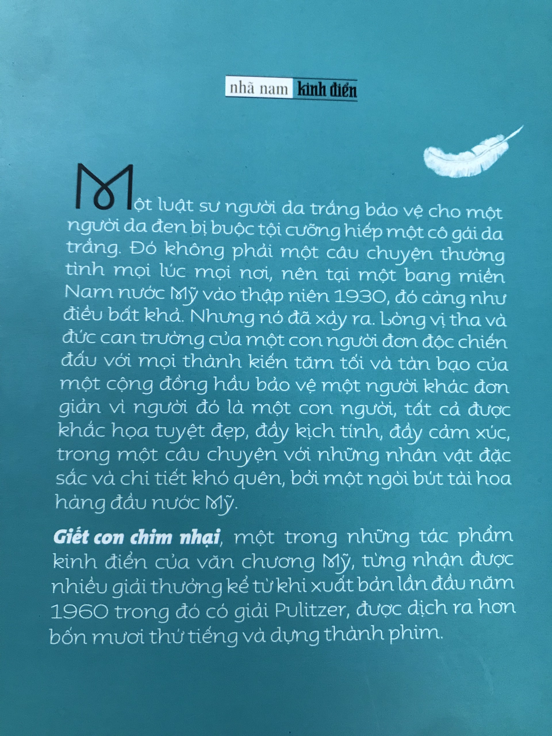 Tiểu thuyết văn học kinh điển Giết Con Chim Nhại của Harper Lee (bìa mềm tặng kèm bookmark)