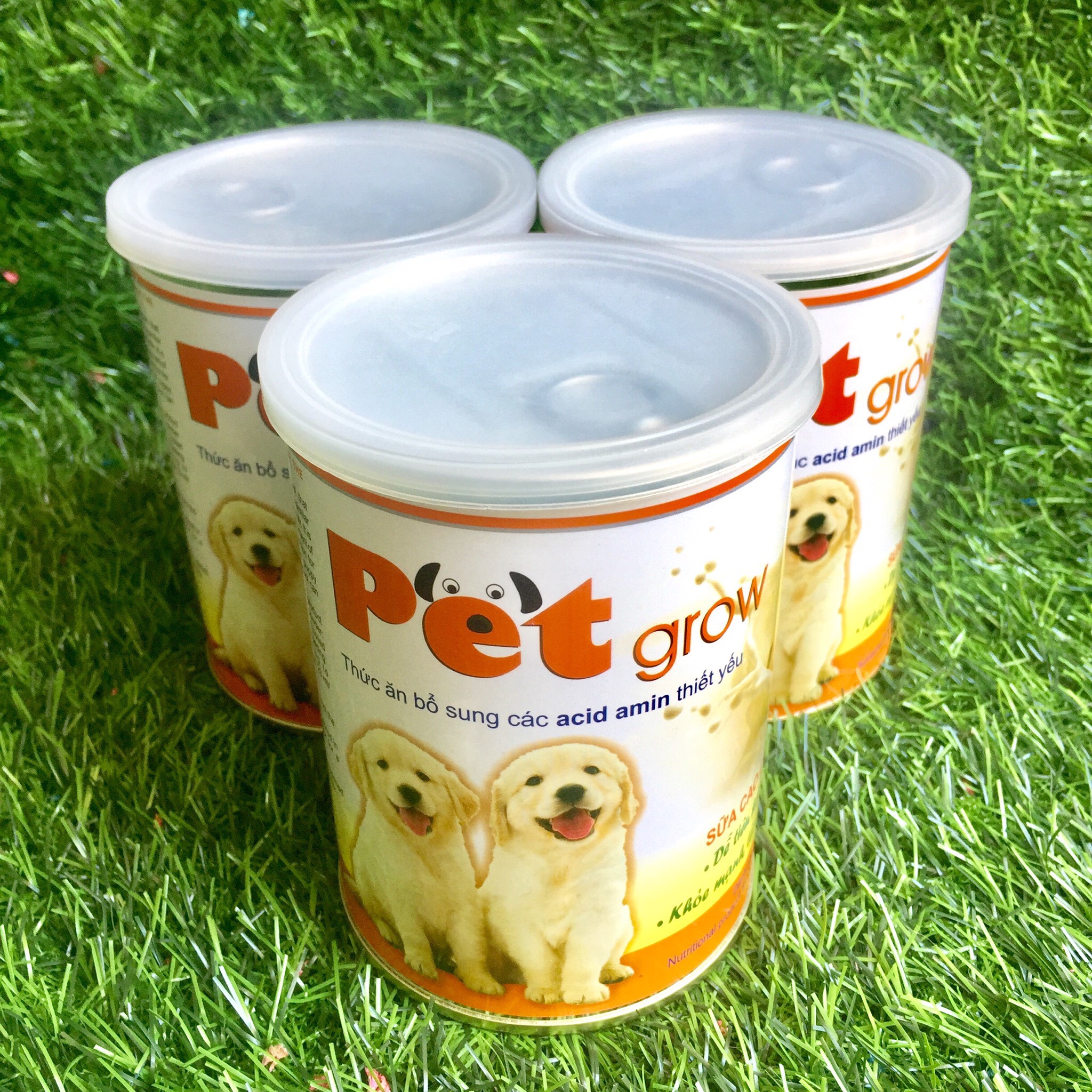 Pet Grow – Sữa Cao Cấp Dành Cho Chó Con Trên 1 Ngày Tuổi – Sản Phẩm Thuộc Thương Hiệu Uy Tin Chất Lượng Về Chế Phẩm Sinh Học Dùng Trong Chăn Nuôi Vemedim – Cam Kết An Toàn, KHÔNG Tiêu Chảy – PG01