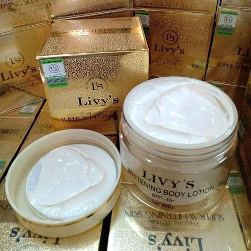 Kem Body Livy Hộp Vàng Thái Lan 250g( không xuất hóa đơn đỏ-không có tem phụ)