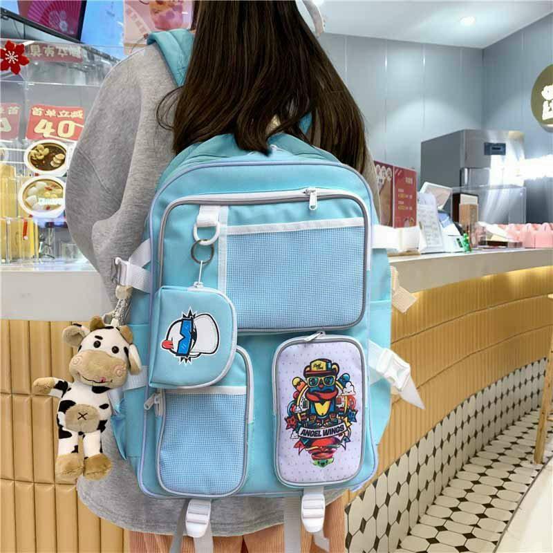 BALO NAM NỮ LOẠI LỚN NHIỀU NGĂN CÓ PHẢN QUANG CHẤT VẢI KAKI DÀY DẶN THỜI TRANG HOT NHẤT HIỆN NAY