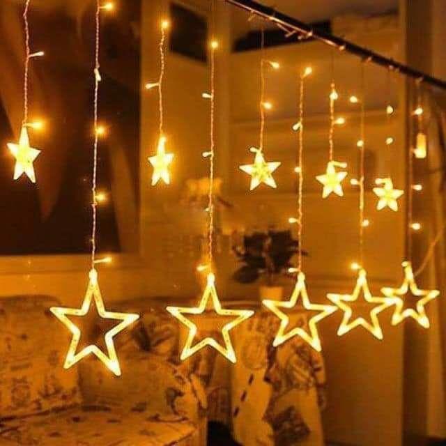 Bộ đèn led trang trí 12 ngôi sao