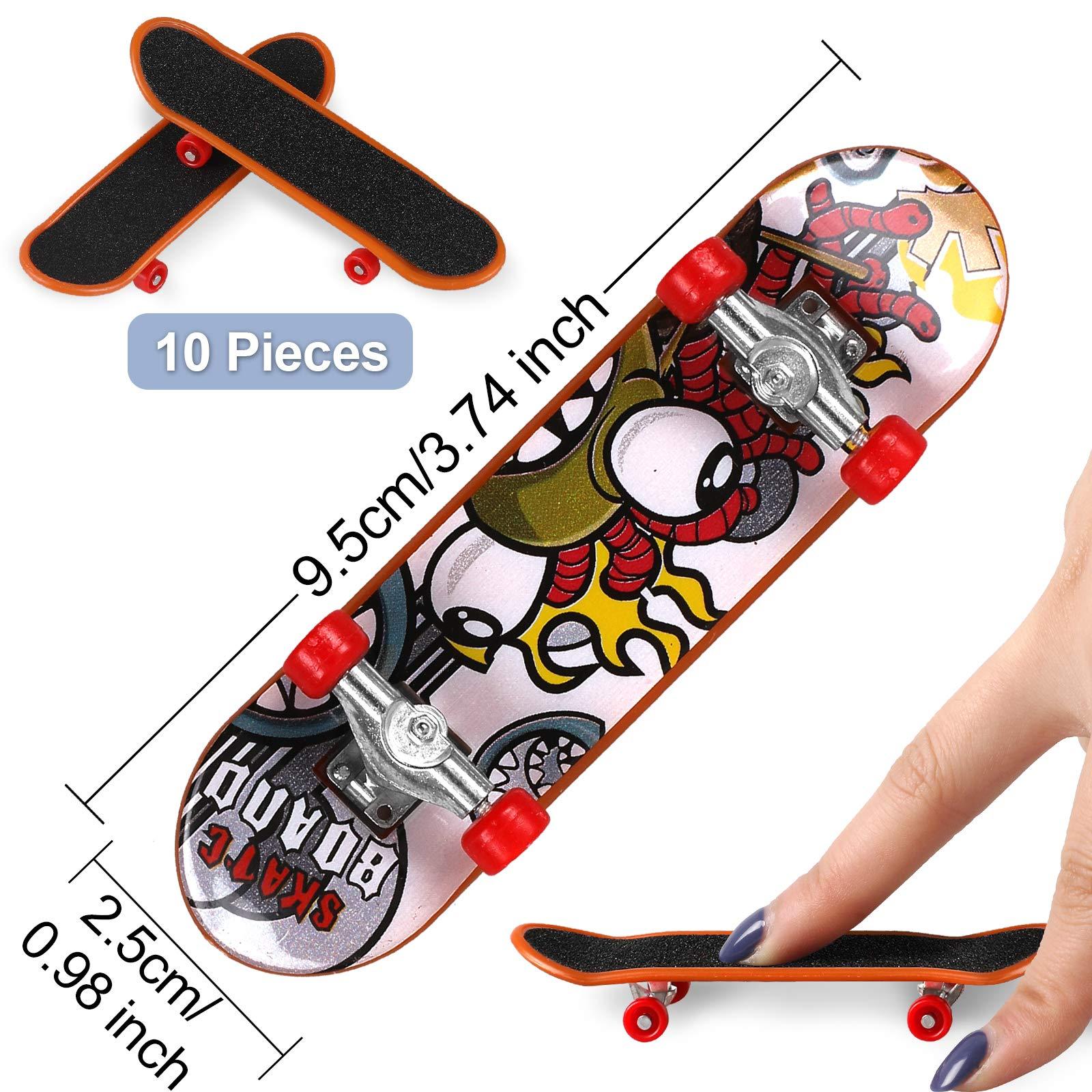 Skateboard ngón tay 10 % Chuyên nghiệp Mini Fingerboards Skate Park Đồ chơi cho trẻ em hoặc trang trí ván trượt ngón tay