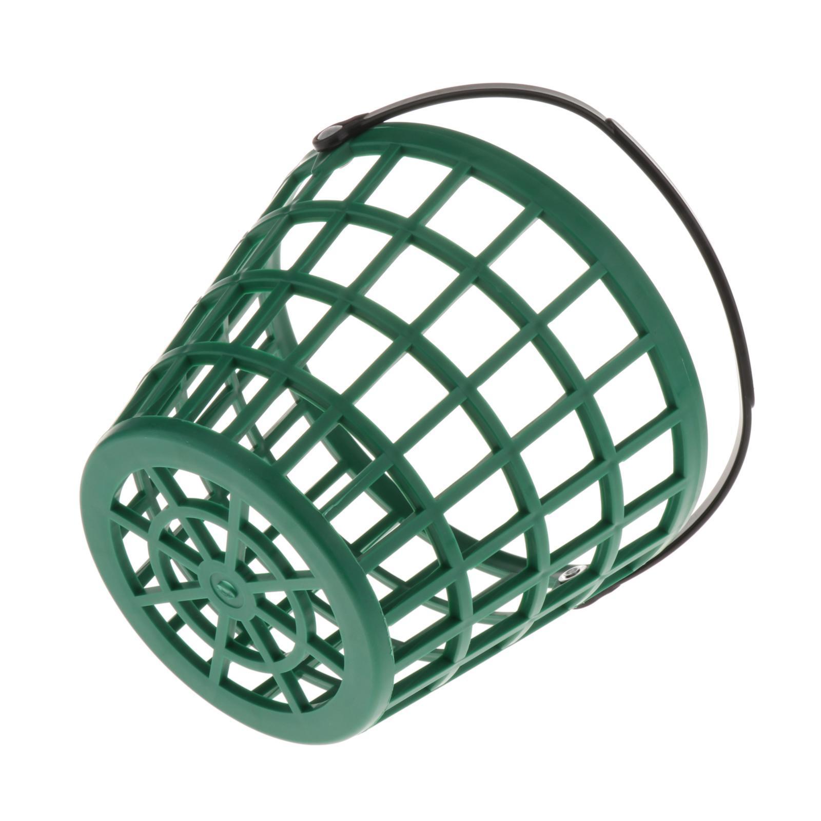 2xSolid Golf Ball Basket Golf Range Bucket Storage Organizer Holds 50 Balls