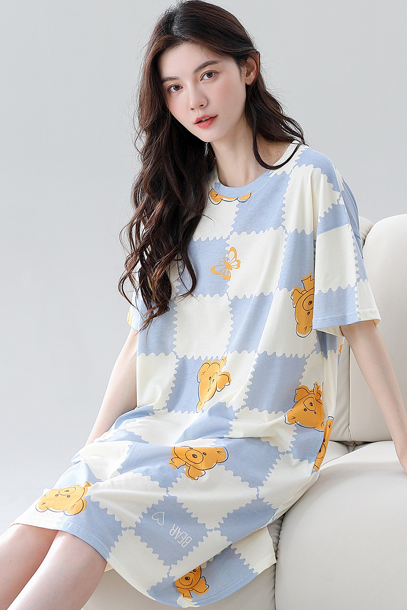 Váy mặc nhà cotton 8830