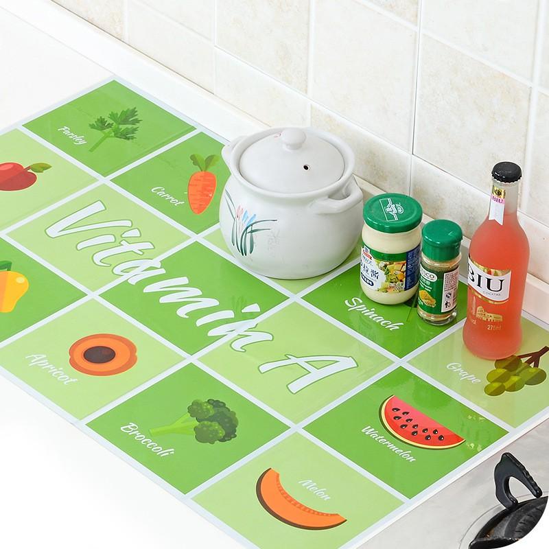 Giấy dán tường bếp, decal dán bếp, miếng dán bếp, giấy dán bếp chống dầu mỡ, chịu nhiệt cao