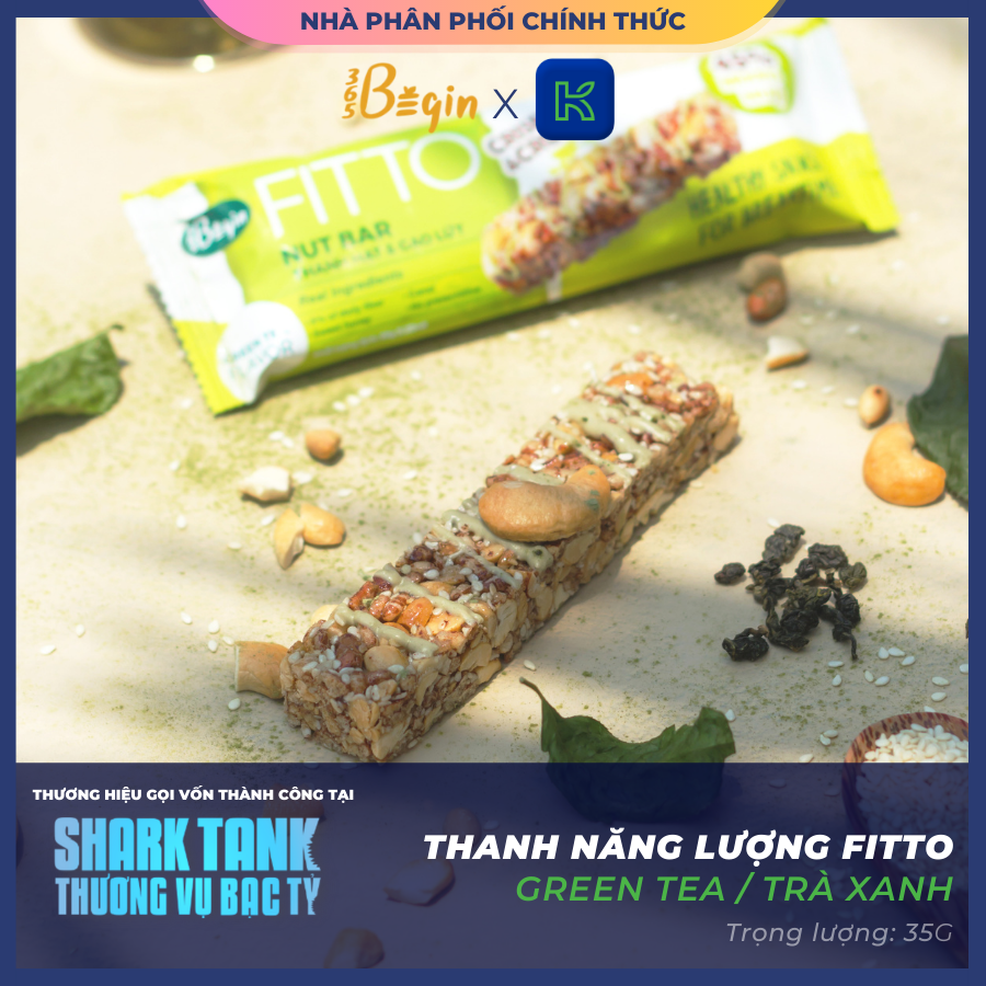 [Giao Nhanh HCM] Thanh Fitto - Trà Xanh 35g