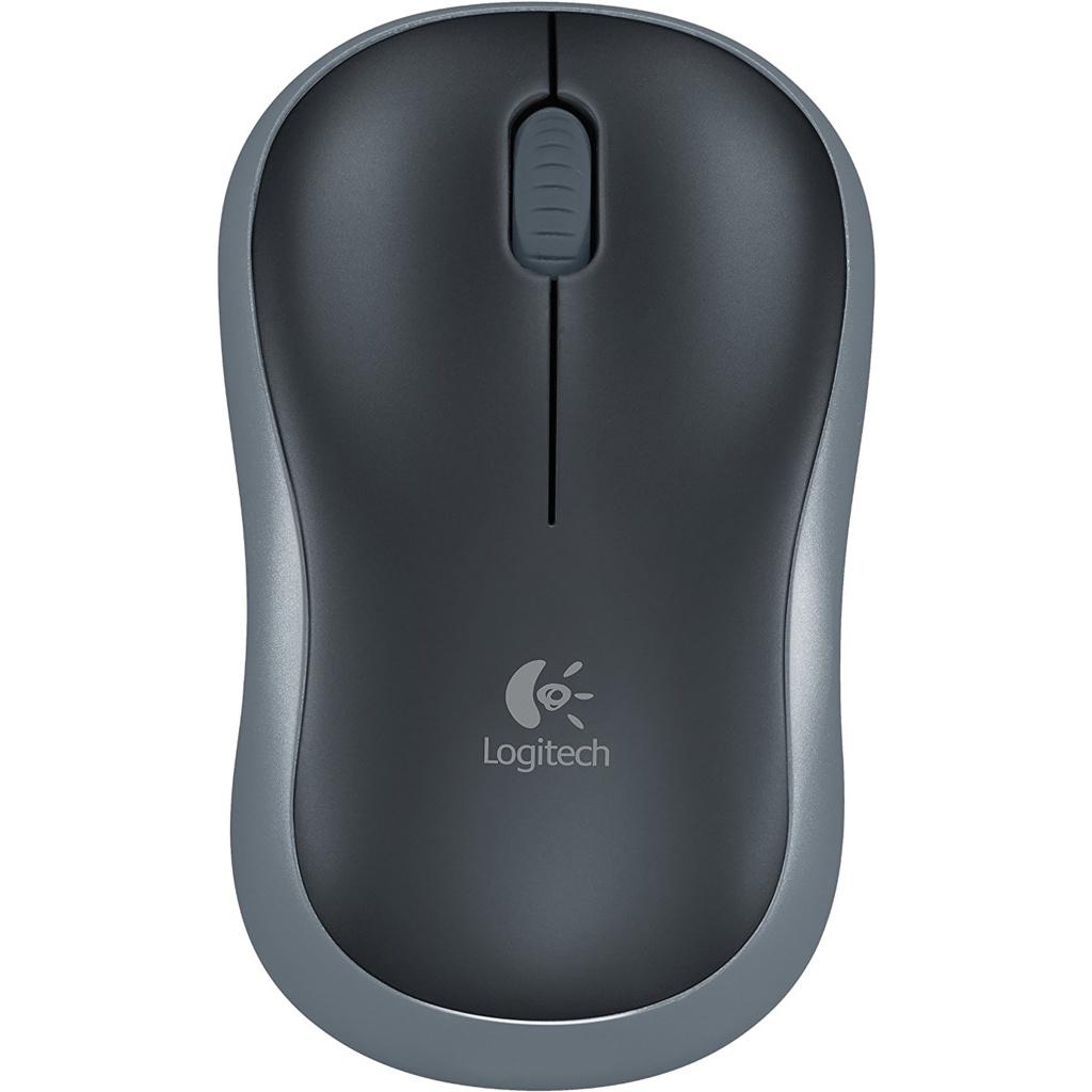 Chuột máy tính không dây Logitech M185 - Hàng chính hãng