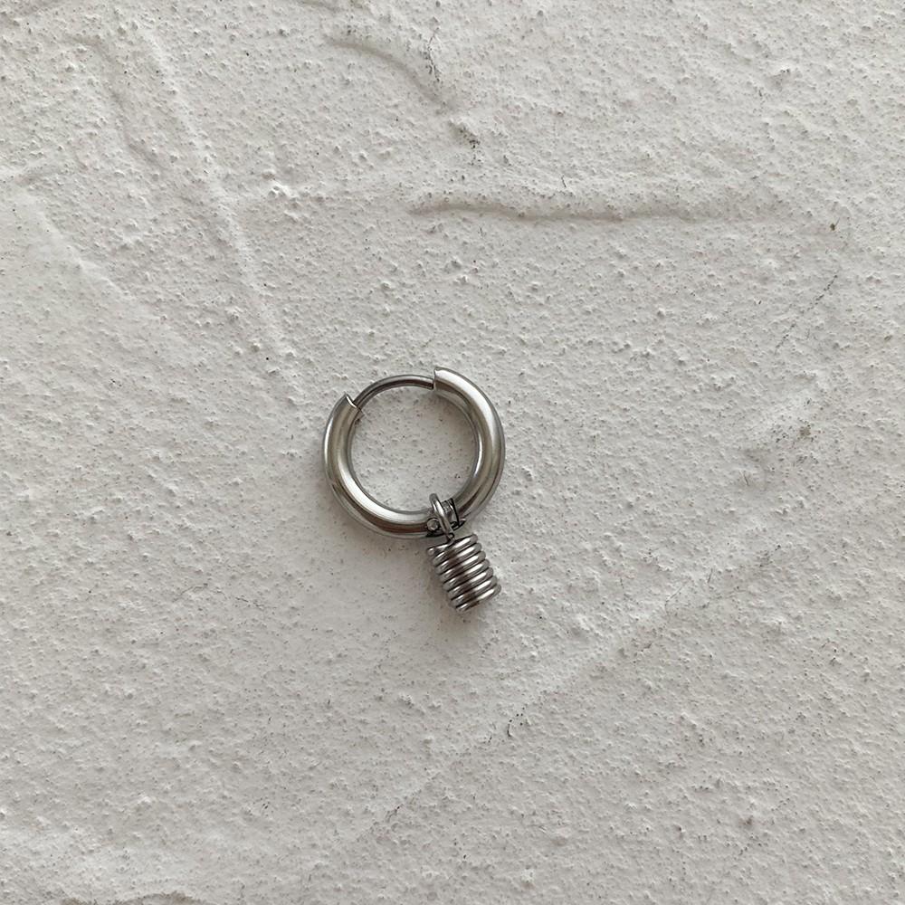 Bông tai nam nữ kiểu dáng đơn giản thời trang Hàn Quốc