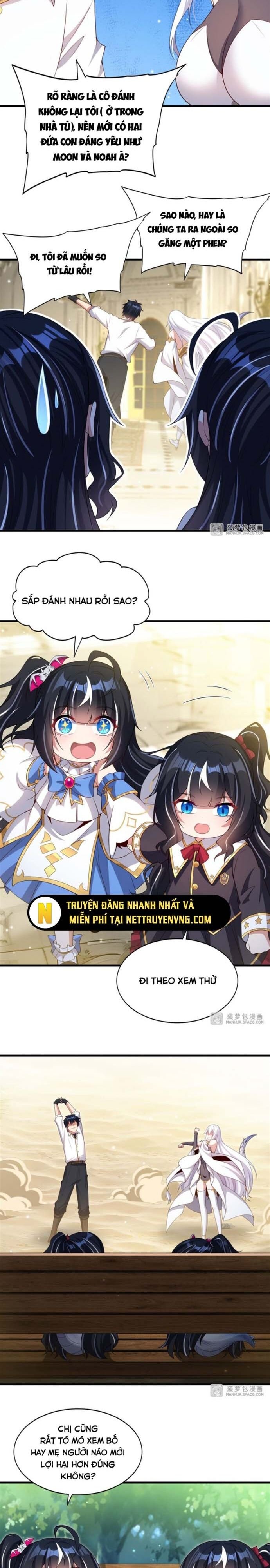 câm miệng đi ác long, ta không muốn trông trẻ với ngươi nữa! chapter 23 11