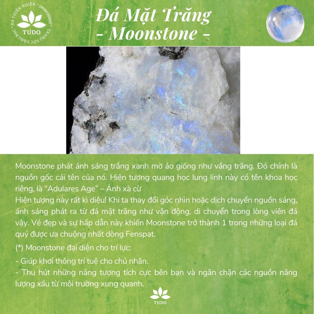 Vòng Tay Nữ Đẹp - Vòng Phong Thủy Đa Mệnh TUDO B199K1000 VCBTADH VCBMOON hồng trắng, Charm bạc Dreamcatcher, Sen, Trăng