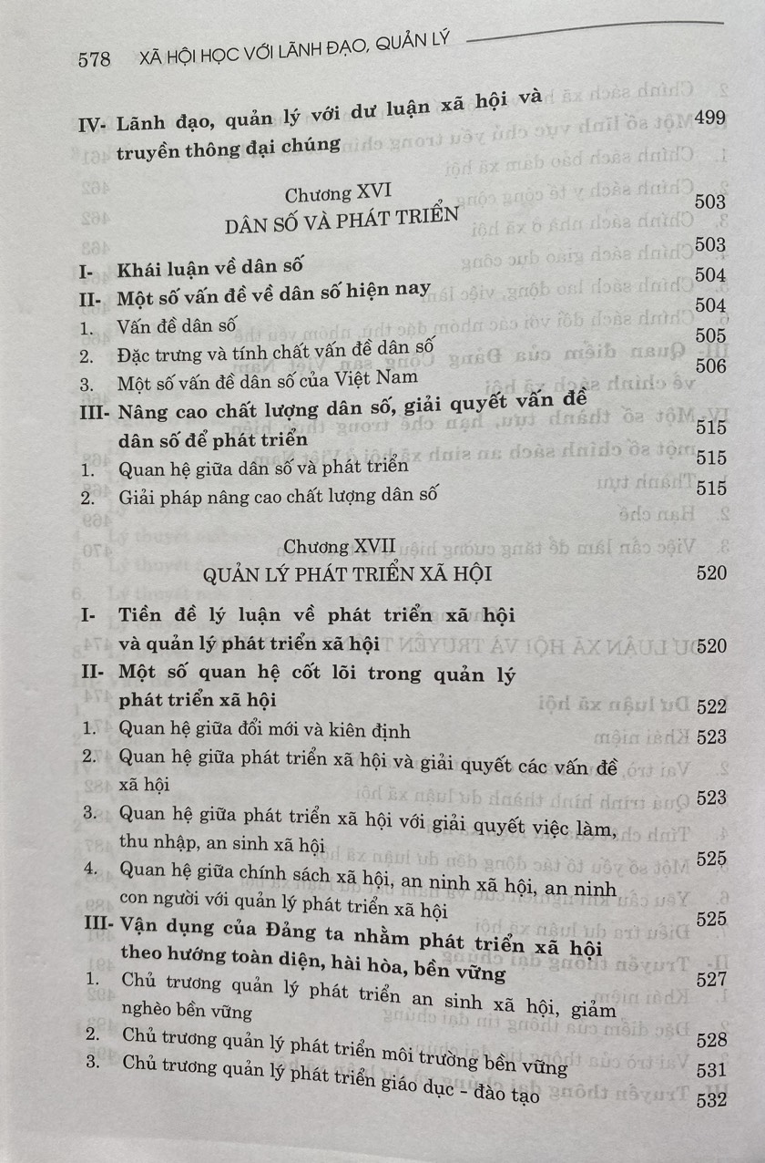 Xã Hội Học Với Lãnh Đạo, Quản Lý