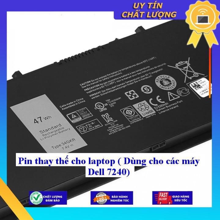 Pin cho laptop Dell 7240 - Hàng chính hãng  MIBAT1363