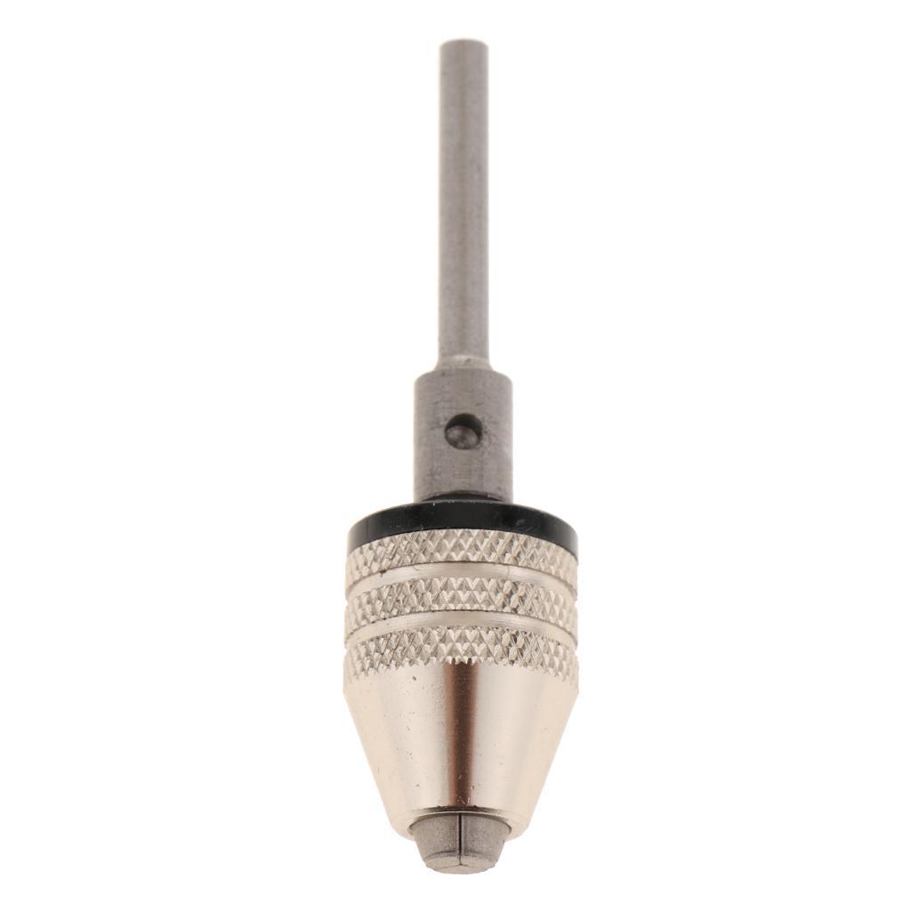 3-5pack Hex Shank Drill Chuck Adapter Conversion Tool 0.3-3.4mm 3mm Round Shank