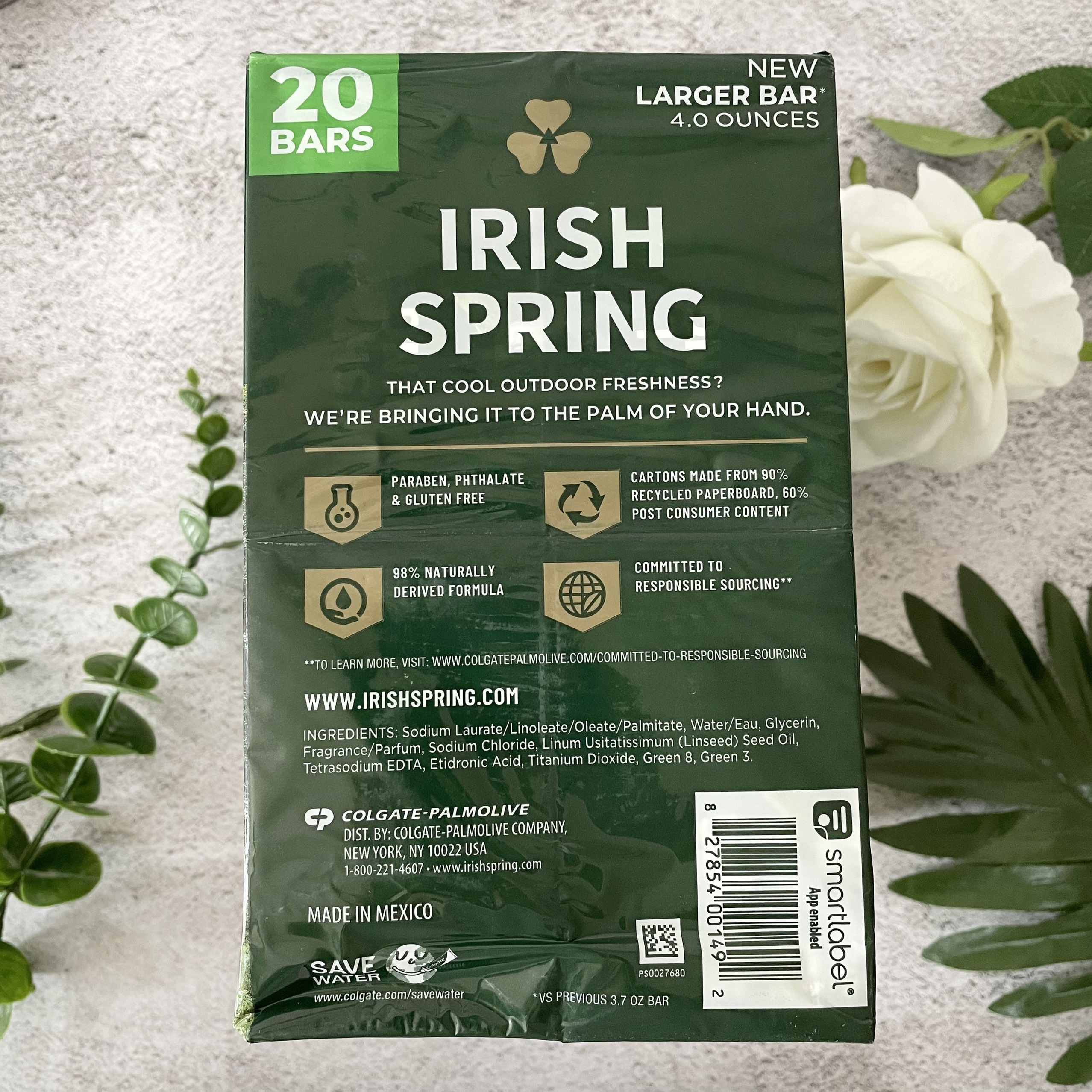 Set 10 Bánh Xà Bông Cục Irish Spring Original USA