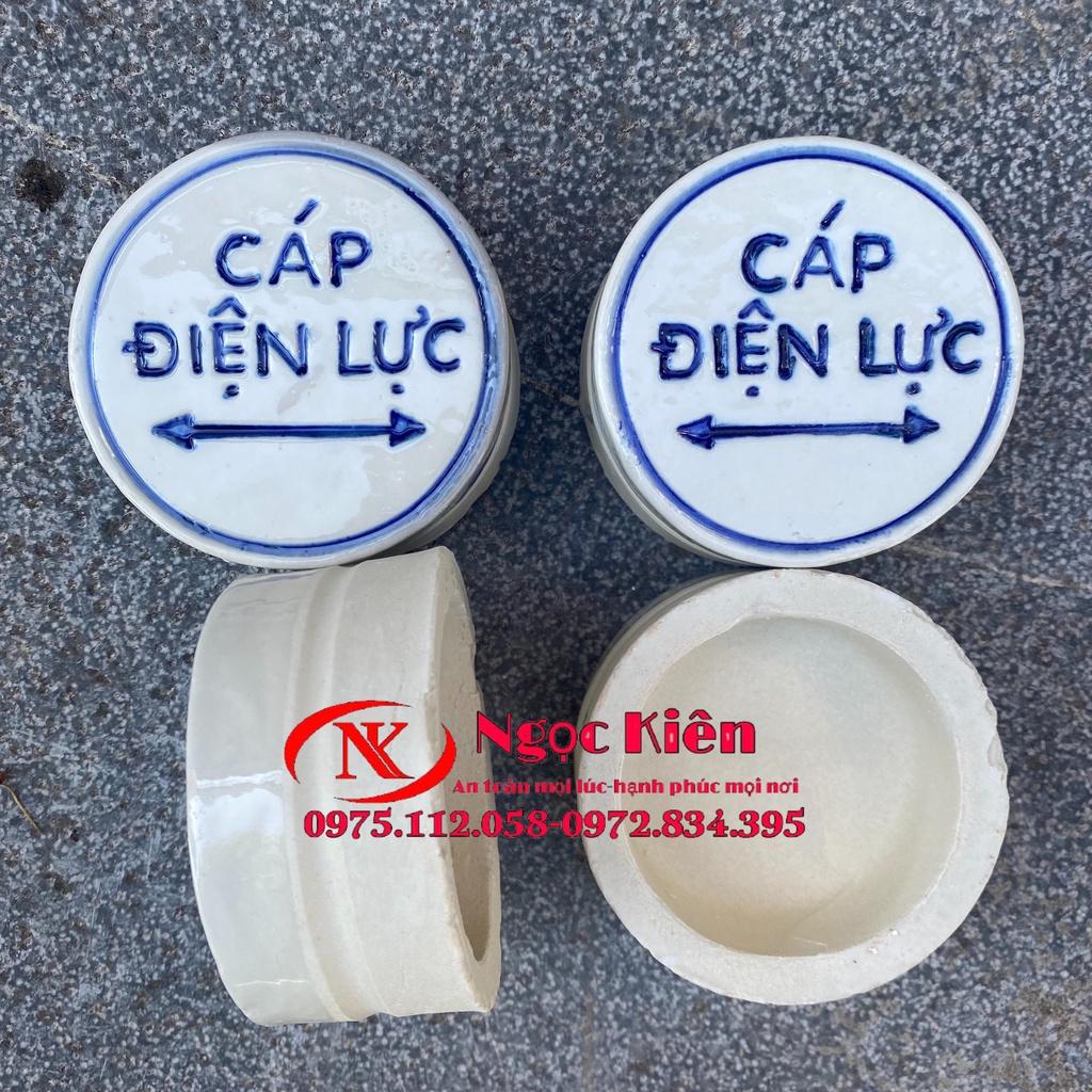 Mốc sứ báo cáp điện lực