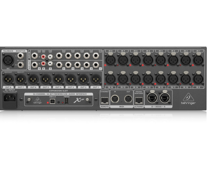 Bộ trộn âm thanh 40 kênh BEHRINGER, model: X32 RACK- Hàng Nhập Khẩu